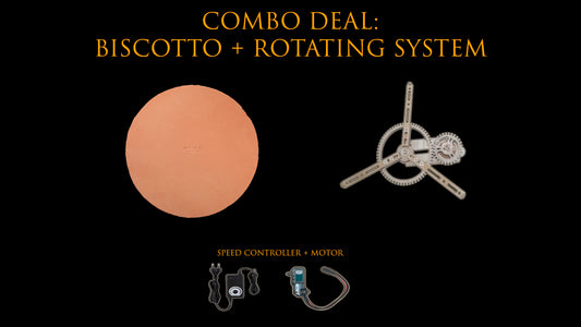 Combo Deal - Rotating Kit for Ooni Koda 16 + Biscotto